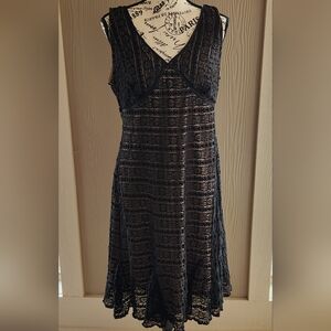New York&Co Blk Lace Dress